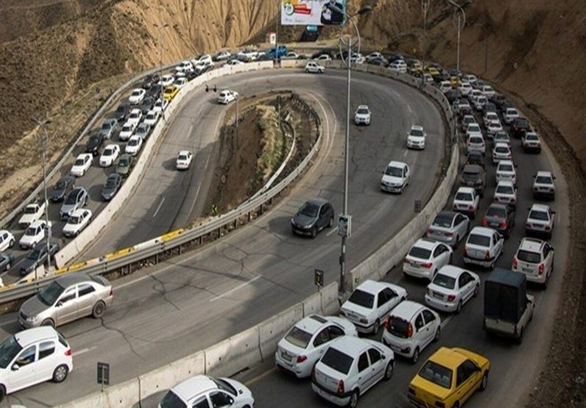 جاده چالوس یکطرفه می‌شود