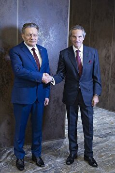 رایزنی‌های بسیار نزدیک و مهم گروسی با مدیر شرکت روس‌اتم