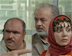 ادا اطوار‌های عاشقانه و بامزه شیرین و سلمان سریال نون خ در پشت صحنه+ عکس