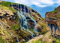 ضرورت ایجاد پل معلق در آبشار کمردوغ شهرستان کهگیلویه