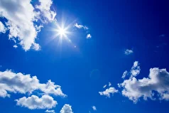 چرا آسمان آبی است؟