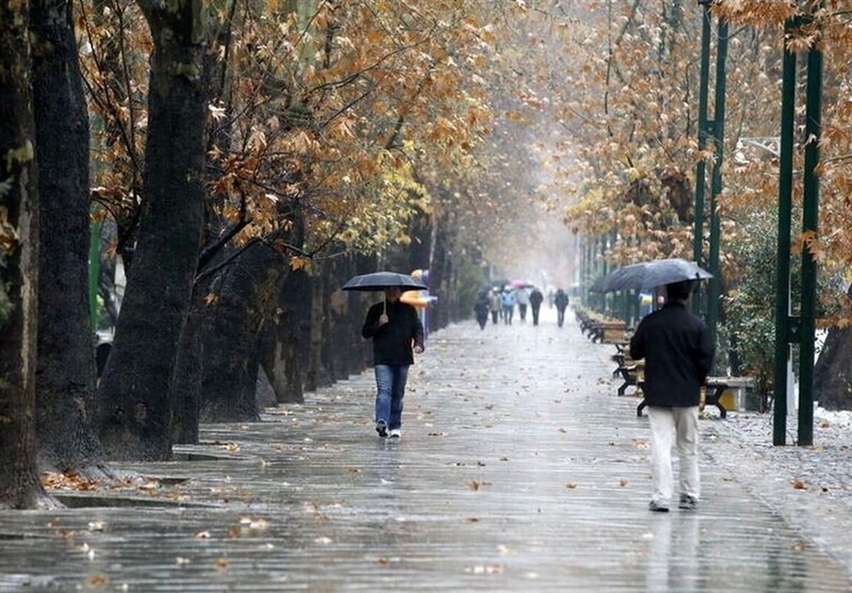 هشدار زرد هواشناسی برای بارش‌های ۲ روزه در تهران