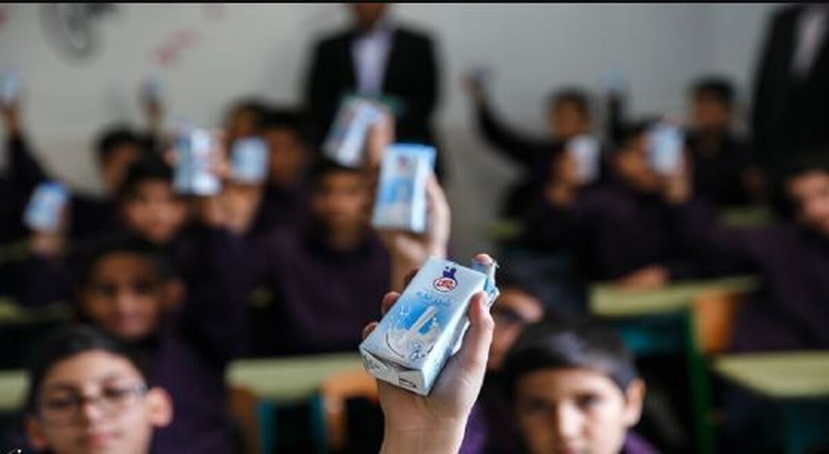 شیر مدرسه چرا توزیع نشد؟