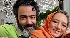 حرکت بامزه زوج محبوب سینما مورد توجه کاربران قرار گرفت/گریم ست نماد عشق بازیگران!