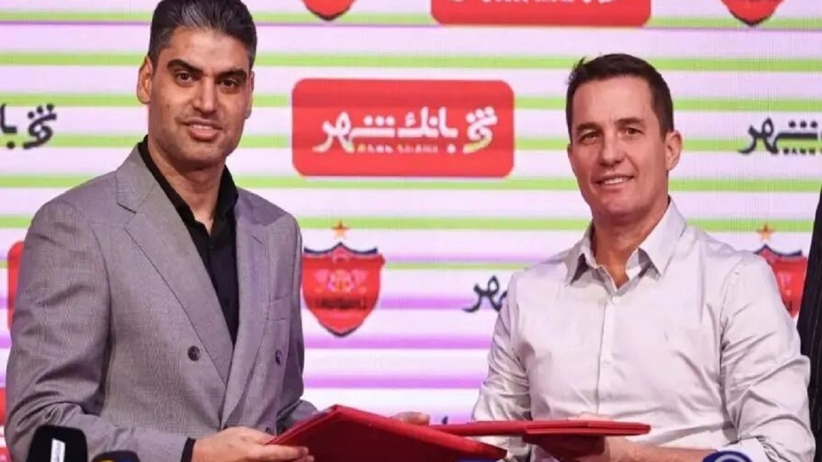 جلسه مدیرعامل باشگاه پرسپولیس با اوسمار
