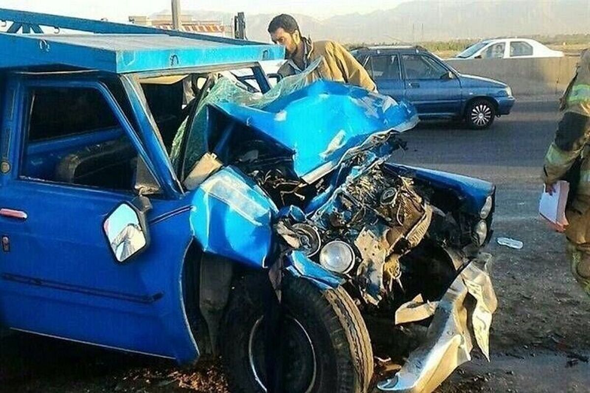 ۴ کشته در اثر بی احتیاطی راننده نیسان