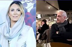 غزال رجبیان با گذاشتن یک قلب قرمز در کنار عکس مهران مدیری دوباره غوغا کرد! +عکس