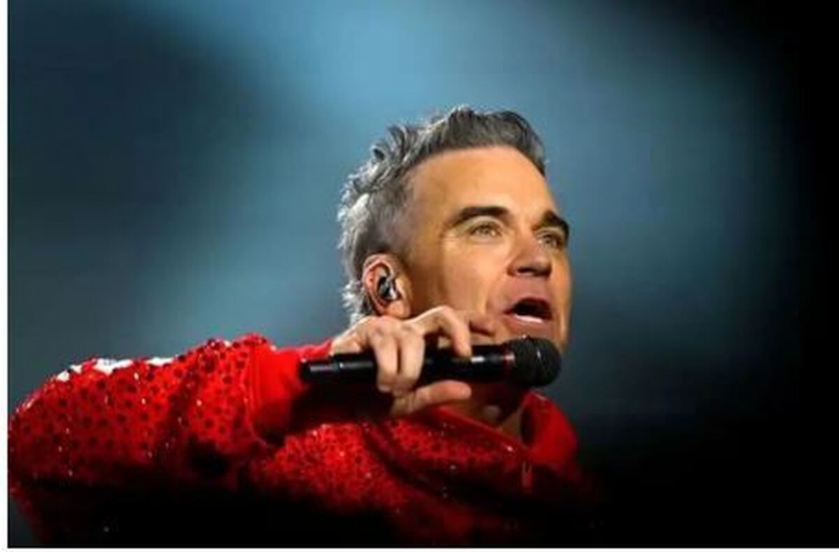 رابِی ویلیامز در آستانه نابینا شدن!