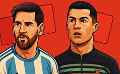 مقایسه رکورد انضباطی دو رقیب دیرینه؛ مسی و رونالدو!