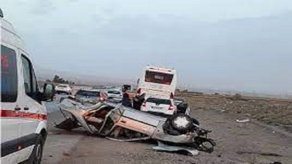 دوفوتی بر اثر تصادف رانندگی در جاده خلخال-سرچم