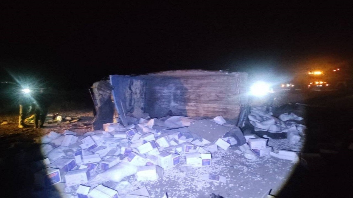 یک فوتی و یک مصدوم در حادثه رانندگی در اتوبان قزوین - زنجان