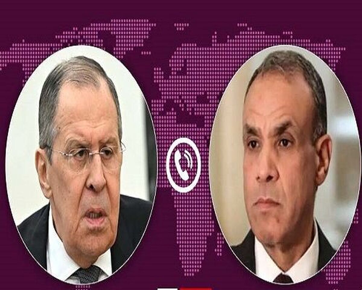 تماس و گفت وگوی تلفنی میان وزیر امور خارجه مصر با همتای روس خود