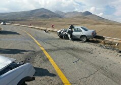 تصادف زنجیزه‌ای در محور نهبندان - زاهدان کشته داد