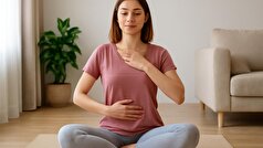 یک مربی نحوه صحیح تنفس برای سوزاندن چربی را توضیح می‌دهد