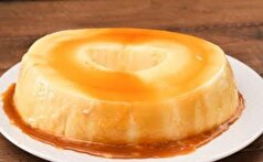 این دسر سه سوته را با شیر و خامه برای مهمانی هایتان آماده کنید /پودینگ مجلسی