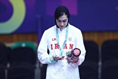 ولی نژاد: بغضم بخاطر از دست دادن طلا در ۱۰ ثانیه بود/ همتی: مدال طلا را به بچه‌های خلیج فارس تقدیم می‌کنم