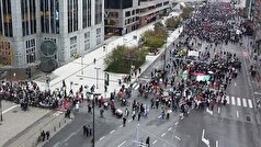 هزاران نفر در بروکسل خواستار محاصره نظامی کامل علیه رژیم صهیونیستی شدند