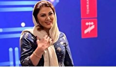 لاله اسکندری با پوشش سنگین و با وقار خود غوغا کرد