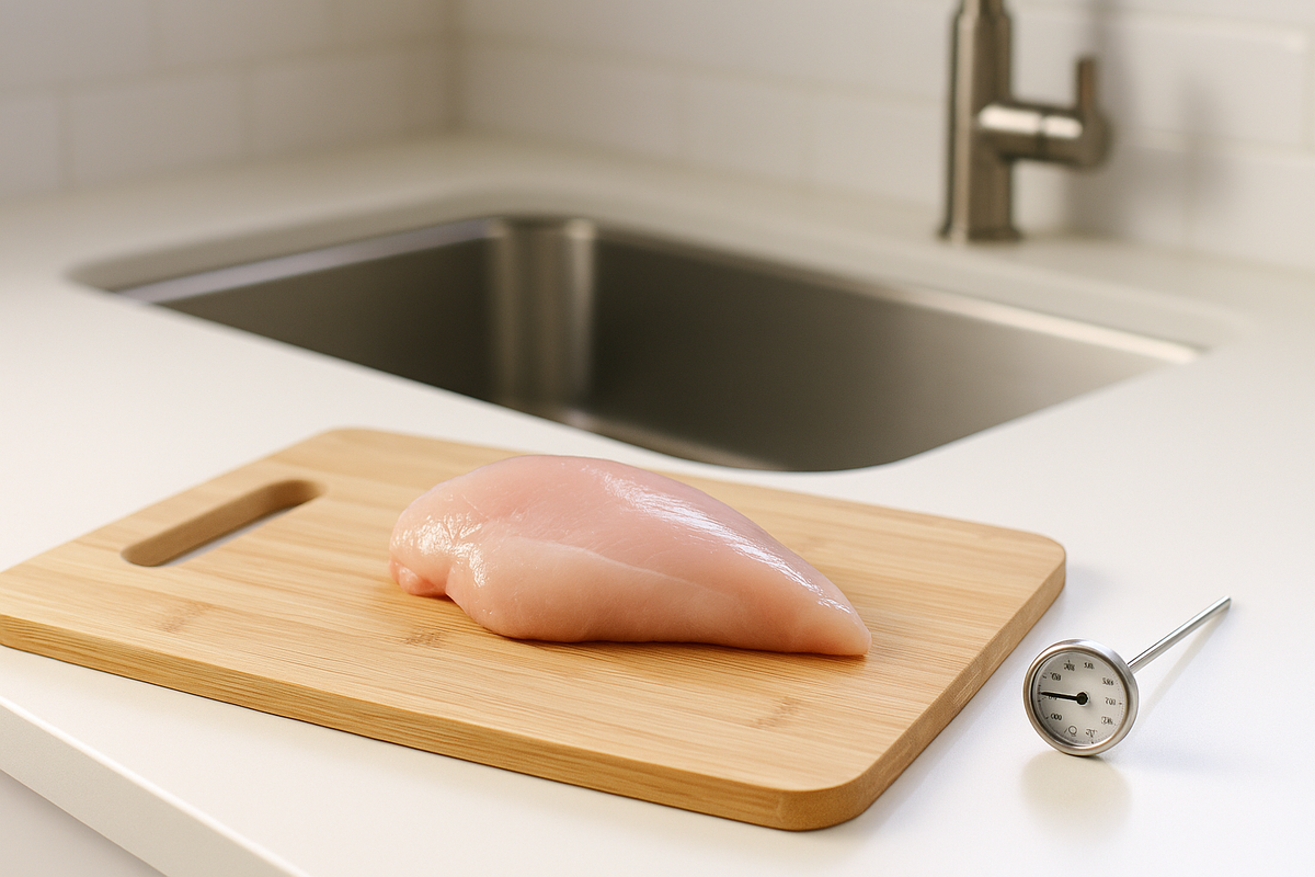 شستن مرغ خام خطرناک است؟