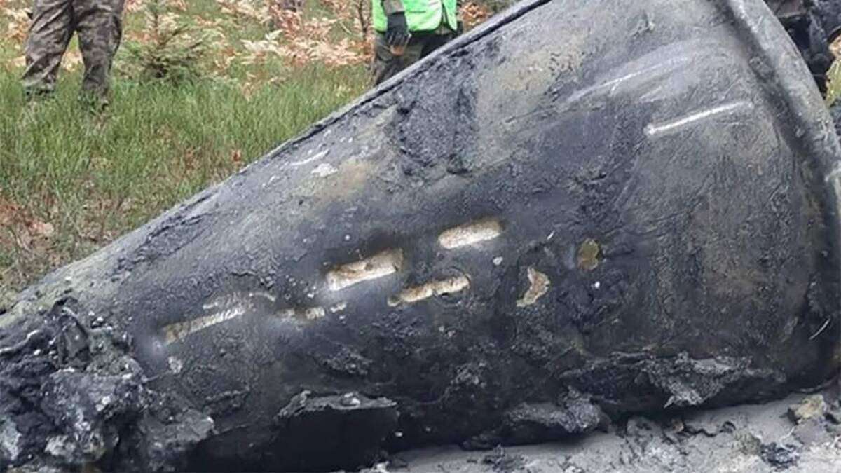 بقایای یک موشک V-۲ مربوط به جنگ جهانی دوم در لهستان پیدا شد.