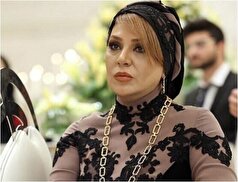 خاطره بازی عاشقانه نسرین مقانلو به یاد جشن عقدی اش/چرا مشکی پوشیده؟