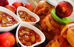 رسپی تهیه مربای شلیل برای صبحانه پاییزی