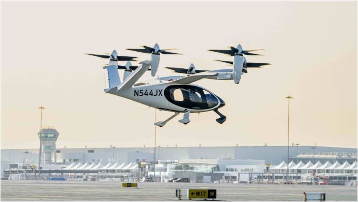 آزمایش تاکسی هوایی در دبی با موفقیت انجام شد