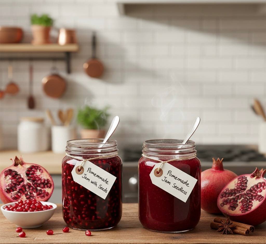 صفر تا صد تهیه مربای انار با رنگ و لعاب هوس انگیز صفر تا صد تهیه مربای انار با رنگ و لعاب هوس انگیز