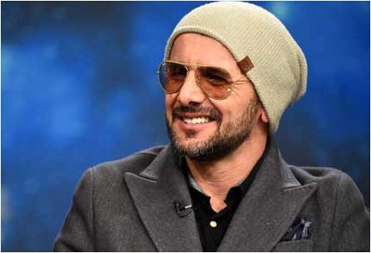 دور دور شبانه امین حیایی با موتور سیکلت خفن و گنگستری اش! /چه تیپ تینیجریی هم زده!