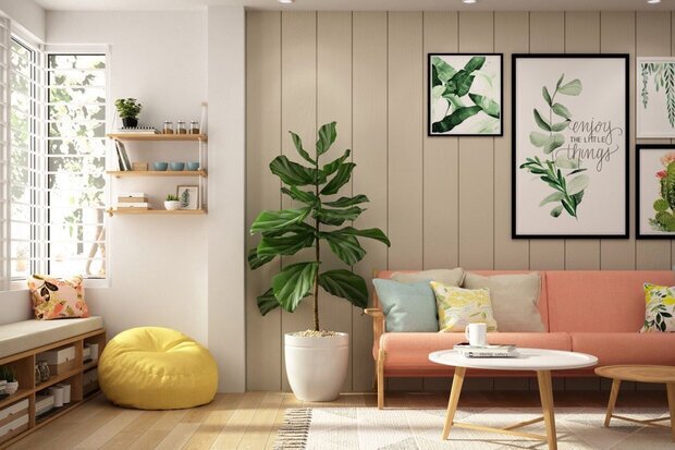 صفر تا صد دکوراسیون اصولی منزل با گیاهان آپارتمانی به سبک‌های مختلف