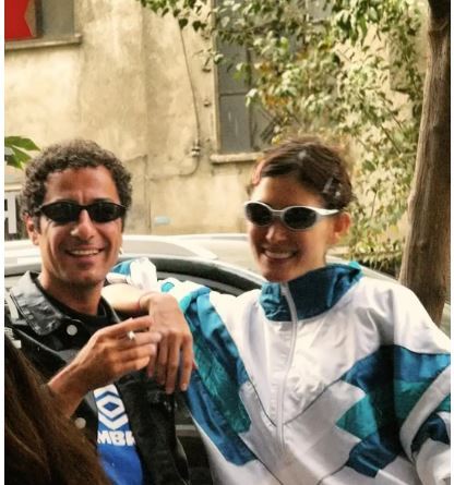 سلفی فرشته حسینی و نوید محمدزاده با ژست داداشی طوری! سلفی فرشته حسینی و نوید محمدزاده با ژست داداشی طوری!