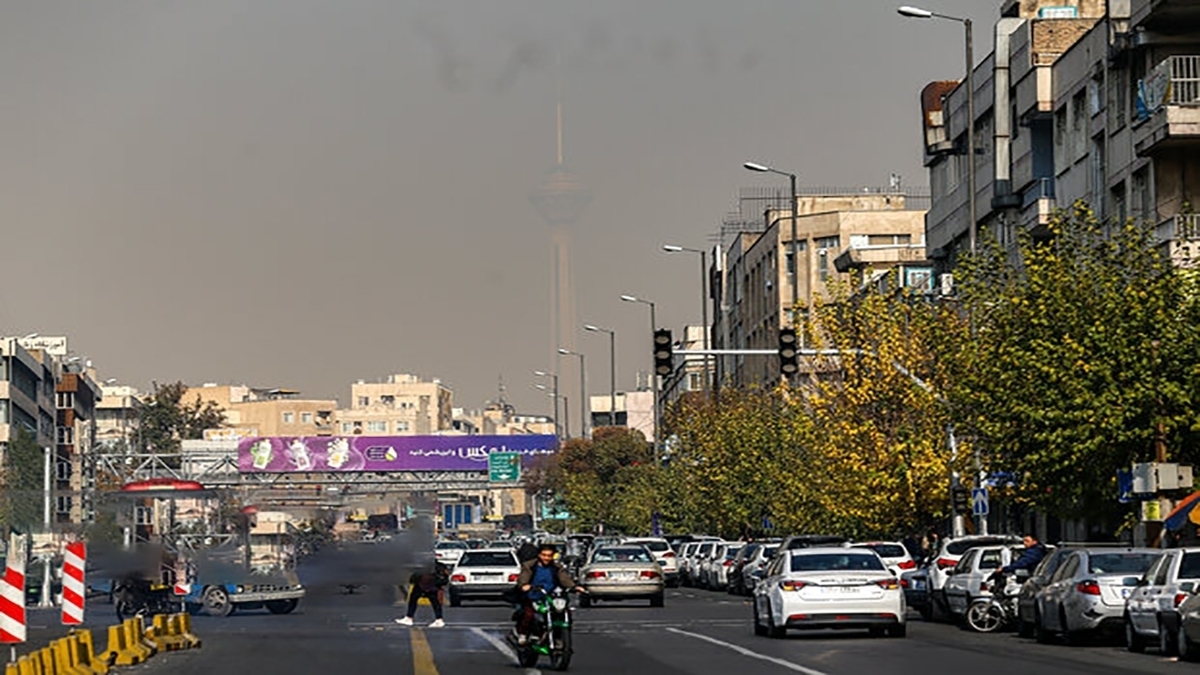هوای تهران آلوده می‌شود