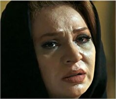 تصویری ناراحت کننده از نسرین مقانلو و همسرش در مراسم یادبود یک عزیز از دست رفته/روحش شاد