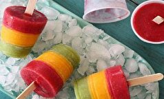 بستنی انرژی بخش و کم کالری یخی توت فرنگی را به راحتی در خانه آماده کنید