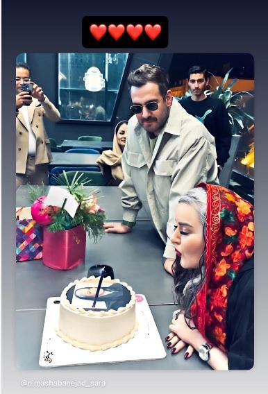 نیما شعبان‌نژاد برای تولد نعیمه نظام‌دوست سنگ تمام گذاشت!