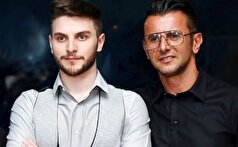 امین حیایی و پسرش دارا حیایی در یک قاب جذاب خانوادگی/هر دو خوشتیپ و دخترکش!