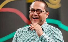 ژست داداشی طوری روزبه حصاری و رامبد جوان در اکران یک فیلم+عکس