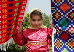 مهارت چادرشب‌بافی روستای رویین اسفراین ثبت ملی شد