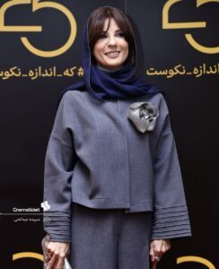 استایل ست مونوکروم سارا بهرامی در جشنواره غوغا کرد