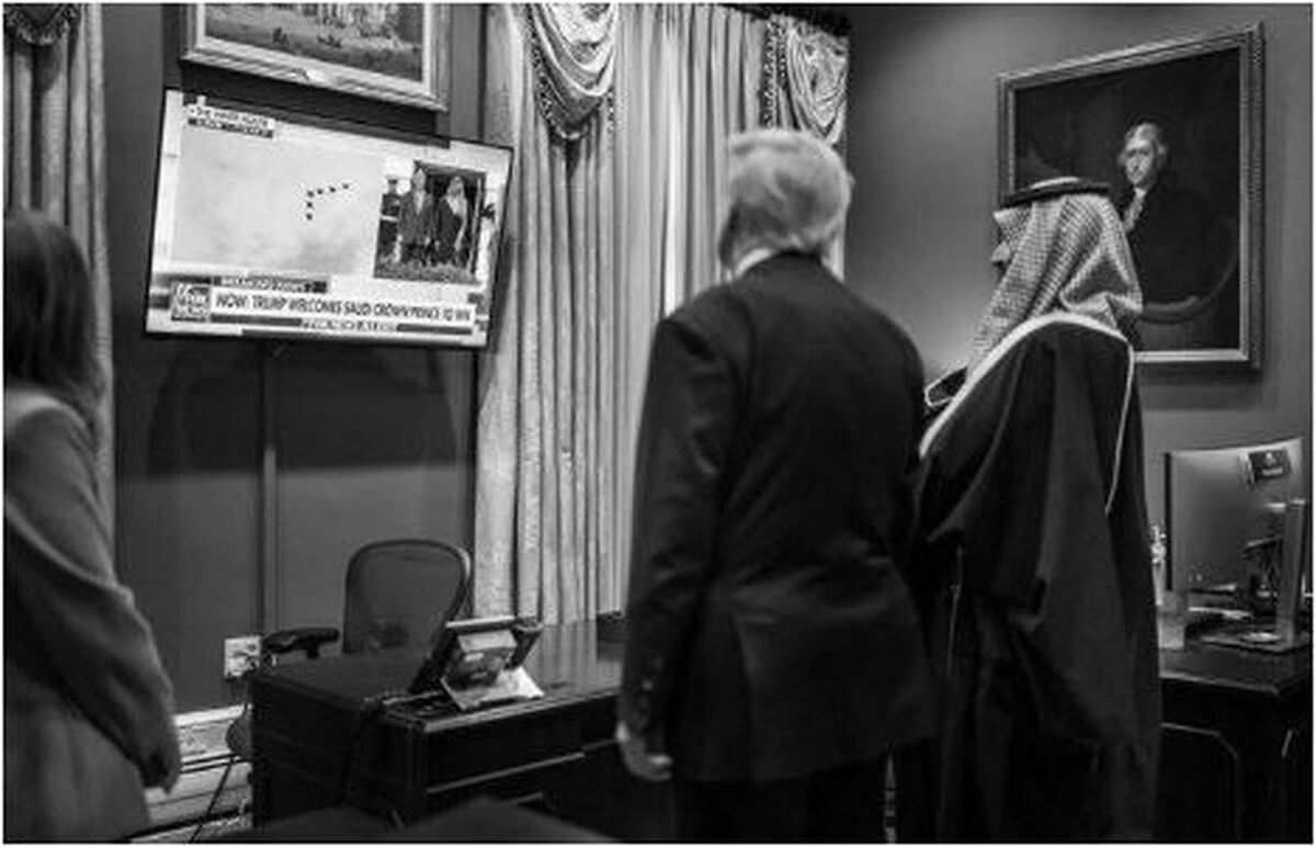 توجه ترامپ و بن‌سلمان به اخبار فاکس نیوز