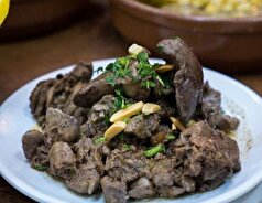 در ۳ مرحله برای شام کباب جگر لذیذ و محشر عربی درست کنید