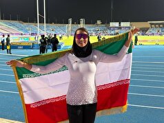 بلندپروازترین دختر ایران به برنز بازی‌های ریاض رسید