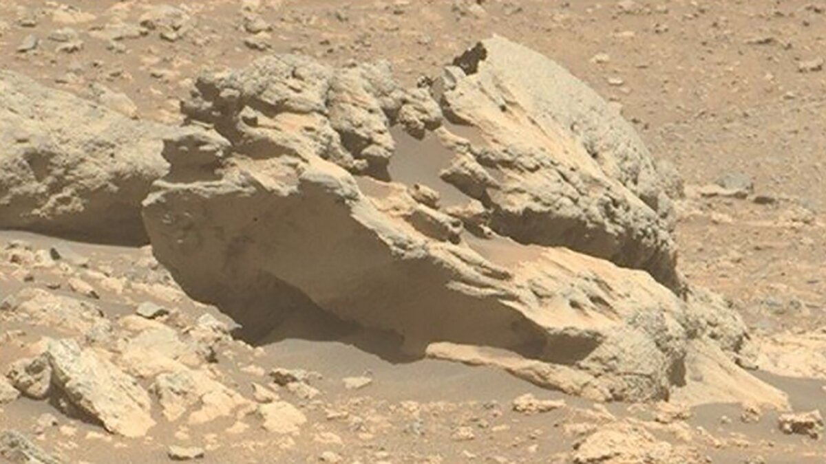 کشف سنگی عجیب و نادر در مریخ توسط مریخ‌نورد «استقامت»!