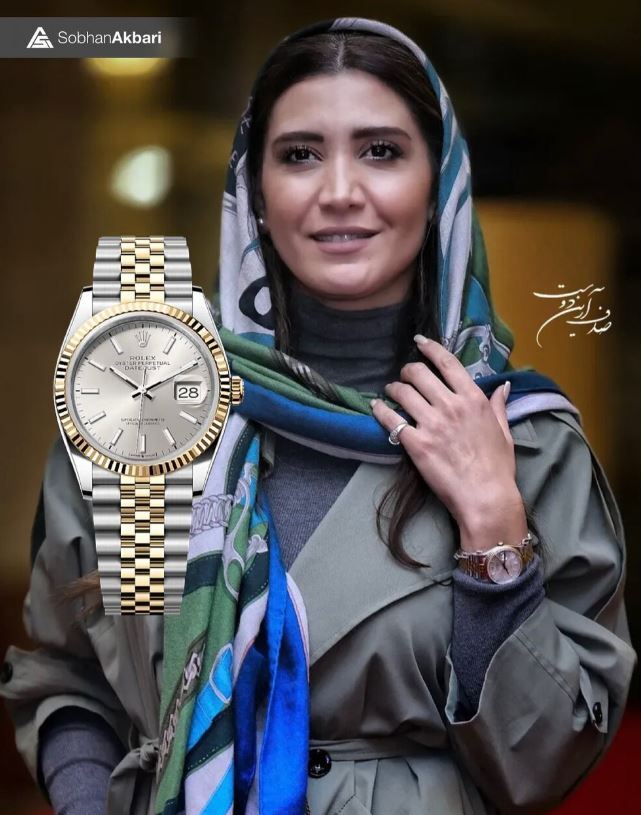 جزئیاتی درمورد ساعت میلیاردی و لوکش نیکی مظفری+عکس و مشخصات