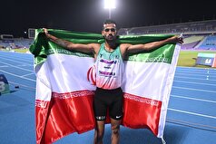 امیریان در ماده ۸۰۰ متر طلا گرفت