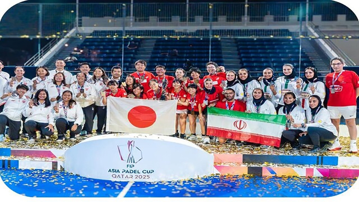 نایب قهرمانی تیم پدل زنان ایران در آسیا/ تیم مردان چهارم شد