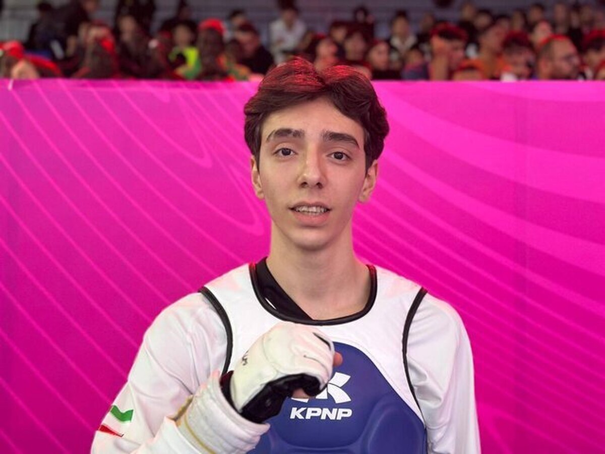 تکواندوی قهرمانی جهان/ حاجی‌موسایی با شکست قهرمان جهان به فینال رسید