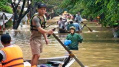 شمار قربانیان سیل در ویتنام به ۴۱ نفر رسید