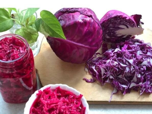 با رنگ و لعاب ترشی کلم قرمز خانگی به سفرتون جلوه بدید/رسپی+ مواد لازم