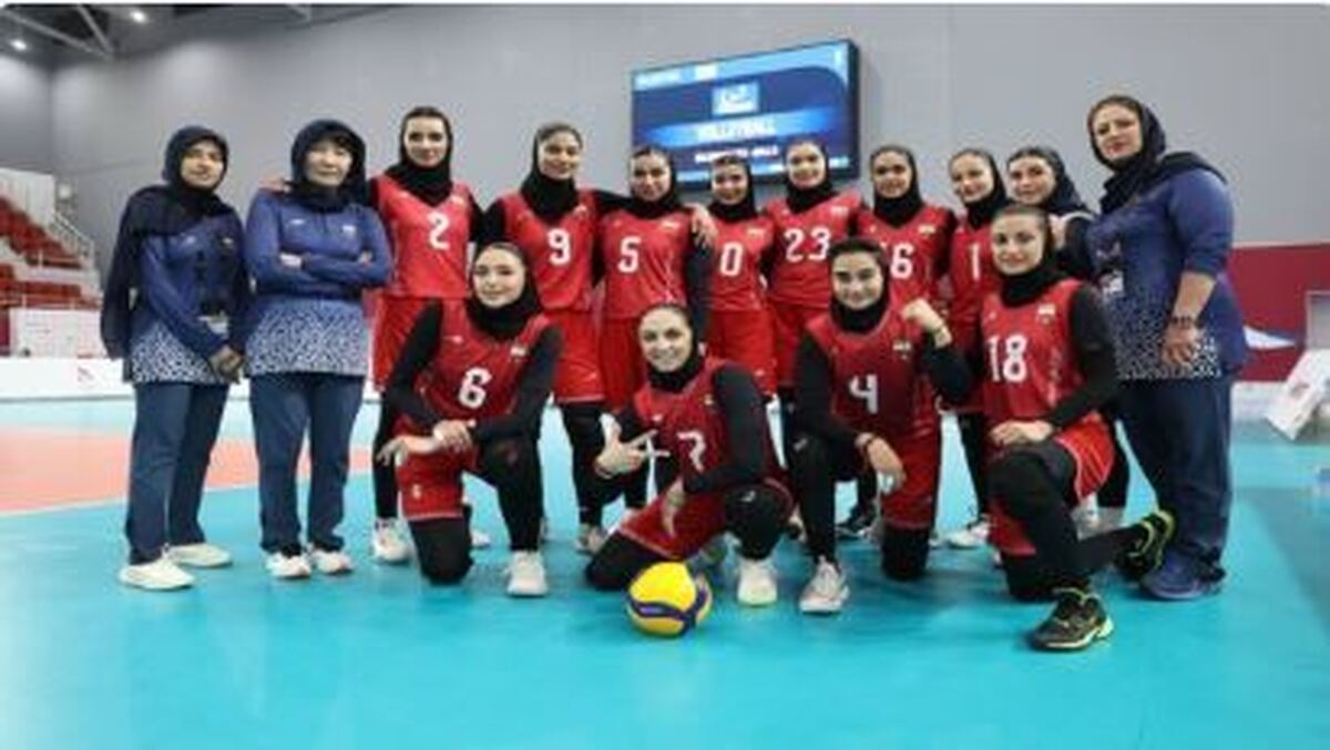 صعود تیم ملی والیبال دختران ایران به نیمه نهایی بازی‌های آسیایی بحرین